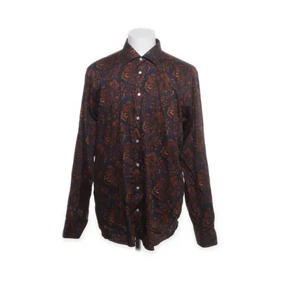 Shirt (Brown, Blue, Multicolored) from John Henric Cotton