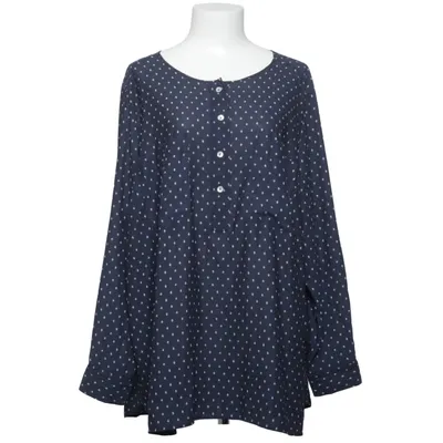 Blouse (Blauw, Wit) van H&M+ Polyester