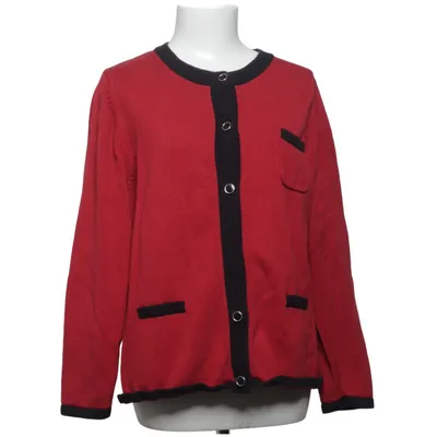 Cardigan (Red, Black) from Viveca N Cotton