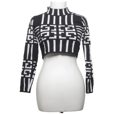 Pul à col roulé (Noir, Blanc) de J&H Fashion Polyamide, Viscose