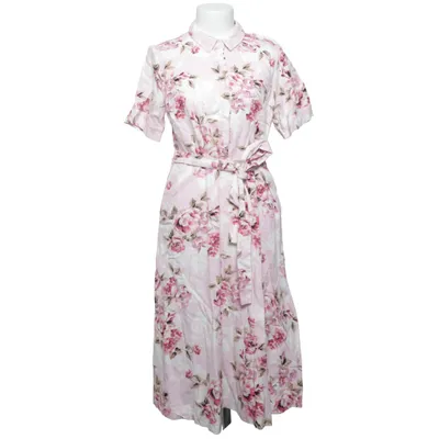 Skjortklänning (Rosa, Vit) från Pure Female Linne, Viskos
