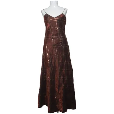 Aftenkjole (Brun, Guld) fra Lu Lu Fl'h Polyester
