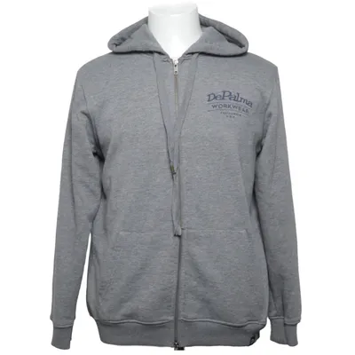 Sweat à capuche (Gris) de DePalma Workwear Coton, Polyester