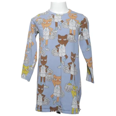 Robe (Bleu, Multicolore) de Mini Rodini Élasthane, Coton biologique