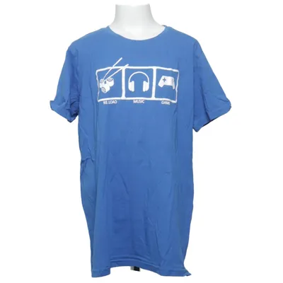 T-shirt (Blue) from Lindex Kids Cotton