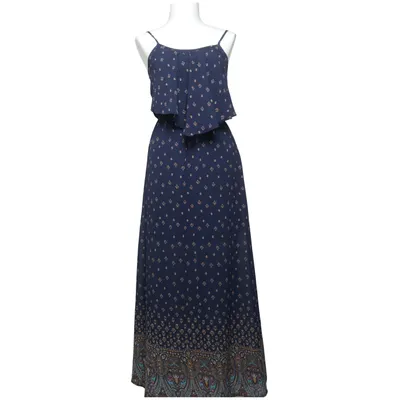 Långklänning (Blå, Flerfärgad) från Xhilaration Polyester