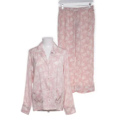 Pyjamas (Rosa, Vit) från Love Stories x H&M Polyester