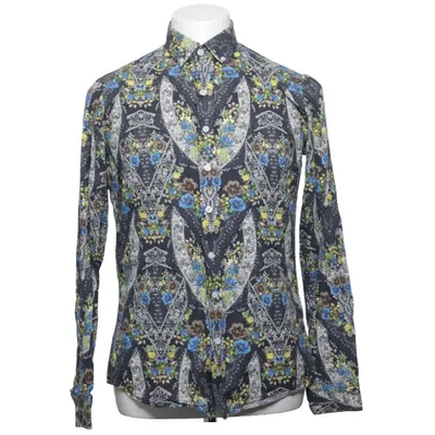 Shirt (Blue, Multicolored) from Grand Frank Cotton