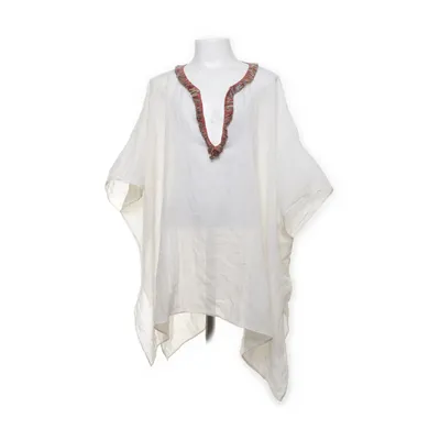 Kaftan (Vit, Flerfärgad) från Line of Oslo Polyester