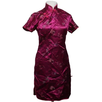 Cheongsam (Purple) from Plum Blossom Silk