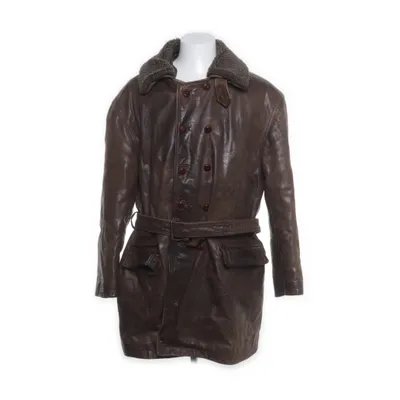 Leather jacket (Brown) from Roco Baroco