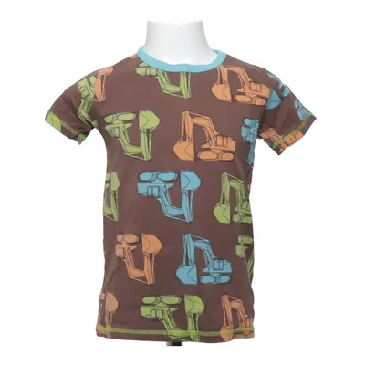 T-shirt (Marron, Multicolore) de Me&i Coton