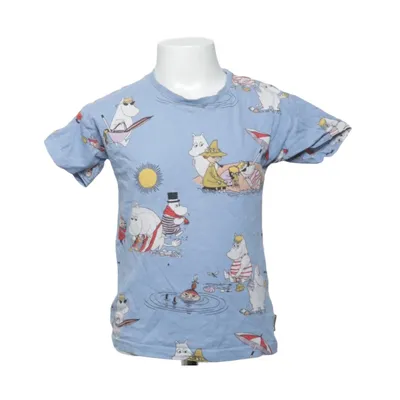 T-shirt (Blå, Flerfärgad) från Moomin by Lindex Bomull
