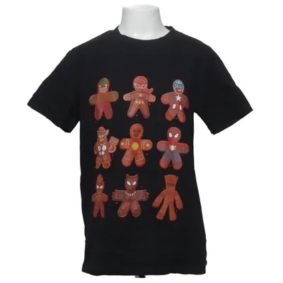 T-shirt (Svart, Flerfärgad) från Marvel Bomull