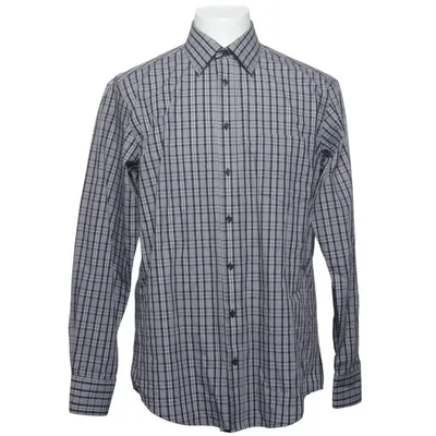 Chemise (Noir, Blanc) de Lapidus Coton