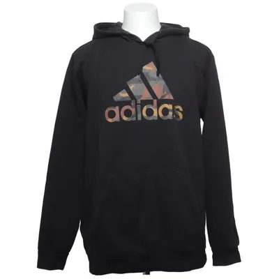 Hættetrøje (Sort) fra Adidas Bomuld, Elastan, Genanvendt polyester