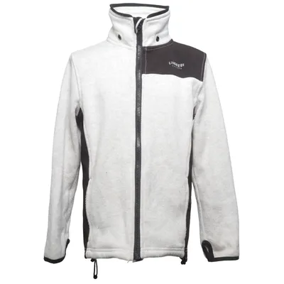 Fleece jacket (Gray, Black) from Lindberg Elastane, Polyester