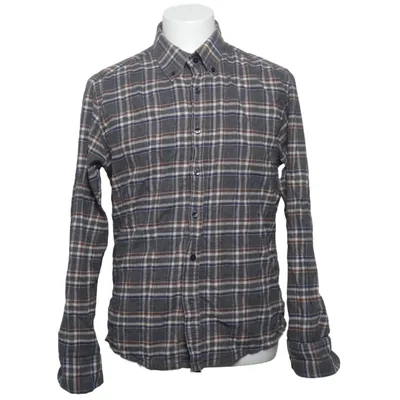 Flanellskjorta (Grå, Blå, Brun) från Tailor Store Bomull