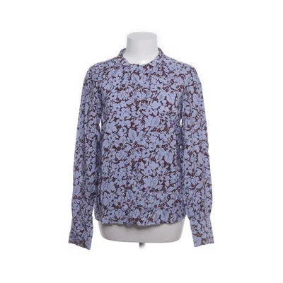 Bluse (Blå) fra MSCH Copenhagen Polyester, Viscose