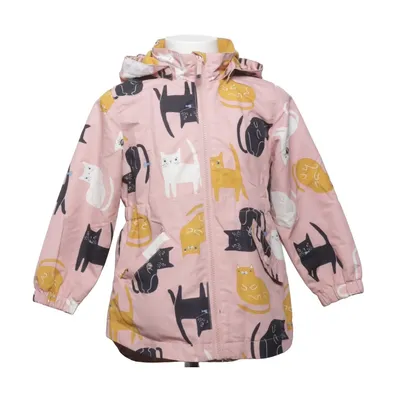 Veste imperméable (Rose, Multicolore) de Lindex Kids Coton, Polyester