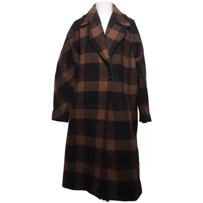 Jas (Bruin, Meerkleurig) van H&M Trend Acryl, Polyamide, Wol, Viscose