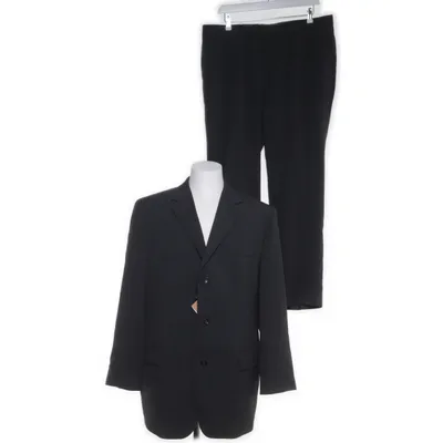 Pak (Grijs) van Oscar Jacobson Polyester, Wol, Viscose