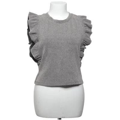 Top (Grå) fra Zara Akryl, Bomuld, Elastan, Polyester, Viscose