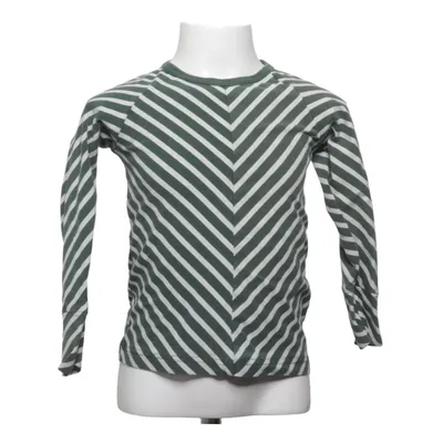Långärmad t-shirt (Grön, Vit) från Papu Elastan, Ekologisk bomull