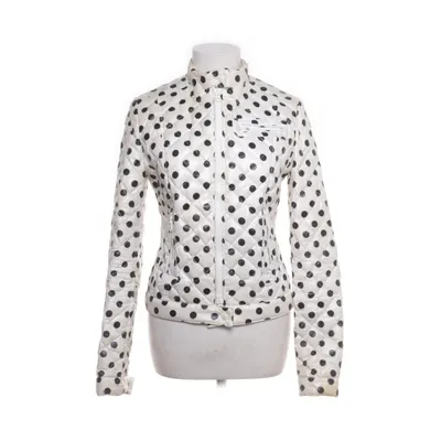 Dunjacka (Vit, Svart) från Brasi&Brasi Dun, Fjädrar, Nylon