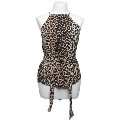 Halterneck top (Beige, Sort) fra Make Way