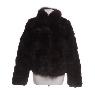 Bontjack (Bruin) van Hollies Konijnenbont, Polyester, Vossenbont, Leer