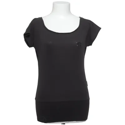 T-shirt (Zwart) van Naketano Katoen, Polyester