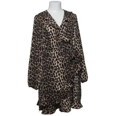Omlottklänning (Svart, Beige) från Missi London Polyester