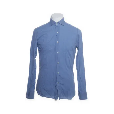 Shirt (Blue, White) from Moreschi Cotton