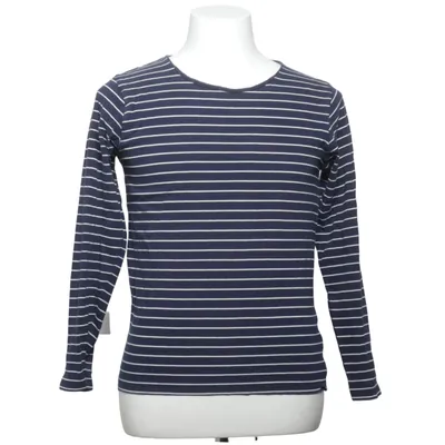 Långärmad t-shirt (Blå, Vit) från Cubus Man Bomull
