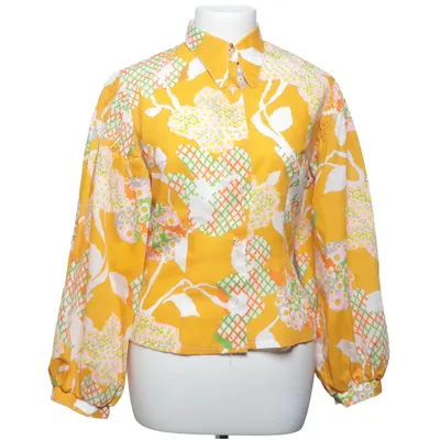 Shirt (Yellow, Multicolored) from Diolen Cotton, Polyester