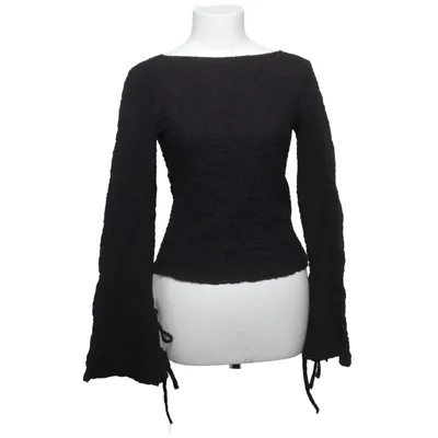 Wikkeltop (Structured Long Sleeve Top) van NA-KD Katoen, Elastaan, Polyester
