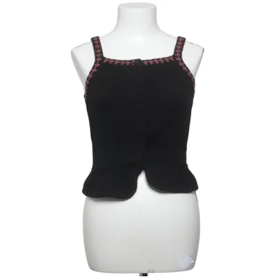 Pull sans manches (Noir, Rouge) de Astrifa Laine