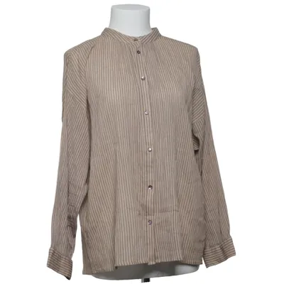 Skjorta (Beige, Vit) från Hod Bomull