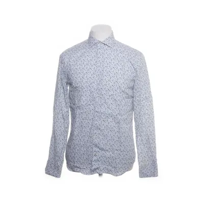 Shirt (White, Blue) from Riley Cotton