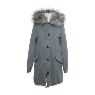 Parka (CREEK316) de Blonde No.8 Acrylique, Coton, Élasthane, Fausse fourrure, Cuir, Nylon, Polyester