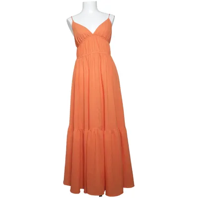 Robe longue (Orange) de H&M Polyester
