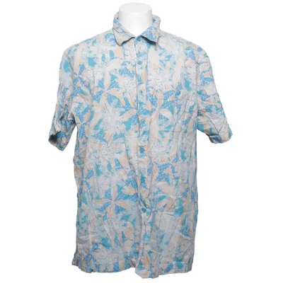 Korte mouwen shirt (Blauw, Beige) van Weekender Katoen, Viscose