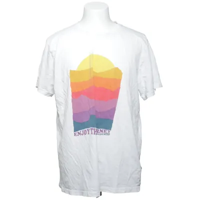 T-shirt (Vit, Flerfärgad) från Dedicated Bomull