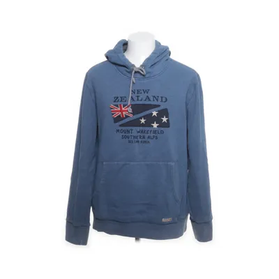 Huvtröja (Blå) från New Zealand Auckland Bomull, Polyester