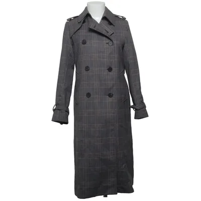 Trenchcoat (Grå) från Sandro Elastan, Polyester, Viskos