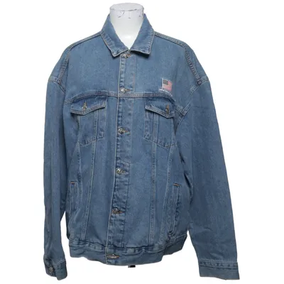 Veste en jean (Bleu) de Pull & Bear Denim Coton