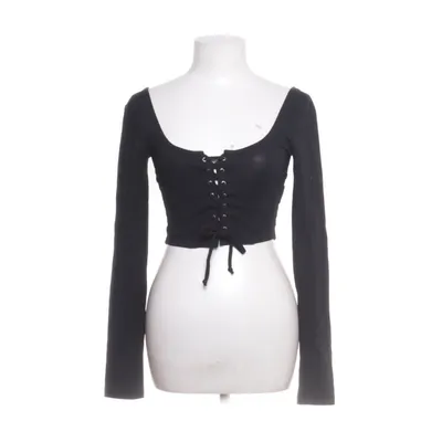 Crop top (Svart) från Bik Bok Bomull, Elastan