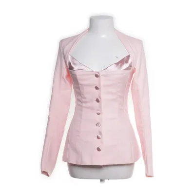 Blazer (Pink) from PrettyLittleThing Elastane, Polyester