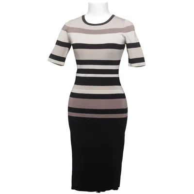 Långklänning (Svart, Beige) från Karen Millen Elastan, Polyamid, Viskos